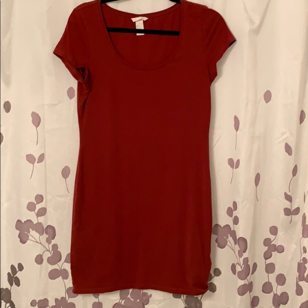 Orange Basic H&M dress